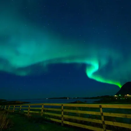 Alpstuga Eagle View Lofoten Bostad